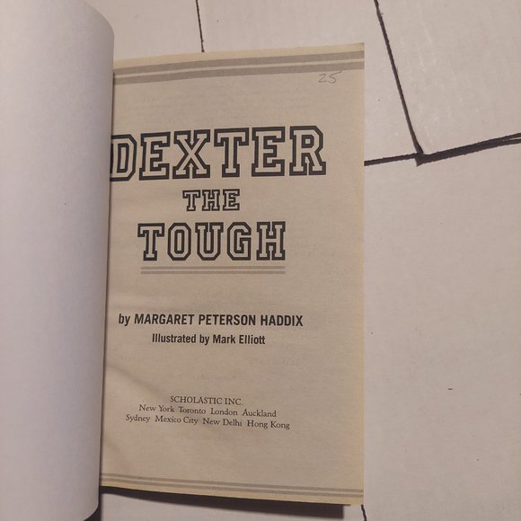 Dexter the Tough book - Picture 3 of 4